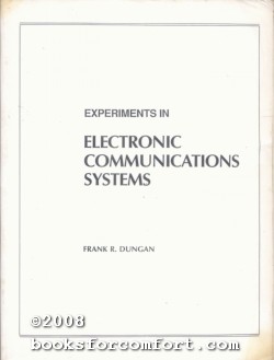 Seller image for Experiments in Electronic Communications Systems for sale by booksforcomfort