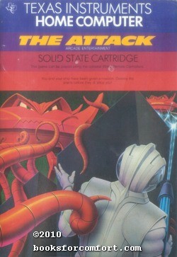 Imagen del vendedor de The Attack, Arcade Entertainment, Texas Instruments Home Computer Program a la venta por booksforcomfort