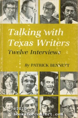Seller image for Talking with Texas Writers, Twelve Interviews for sale by booksforcomfort