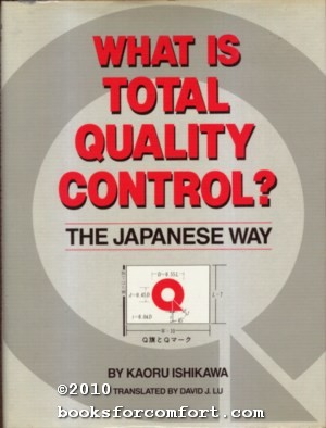 Seller image for What Is Total Quality Control? The Japanese Way for sale by booksforcomfort