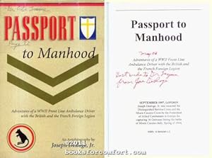 Immagine del venditore per Passport to Manhood venduto da booksforcomfort