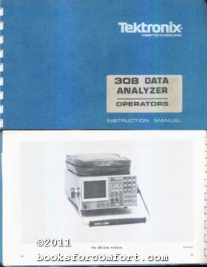 Seller image for 308 Data Analyzer Operators Instruction Manual for sale by booksforcomfort