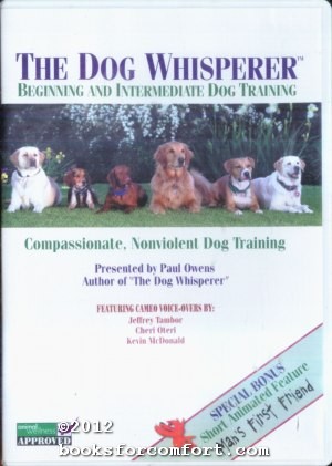 Seller image for The Dog Whisperer, Beginning and Intermediate Dog Training for sale by booksforcomfort