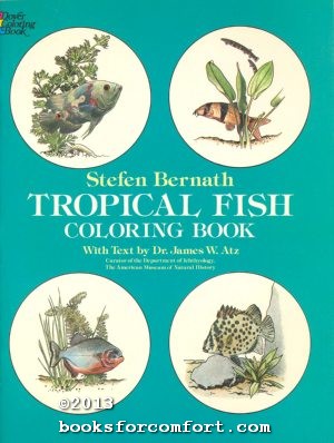 Seller image for Tropical Fish Coloring Book for sale by booksforcomfort