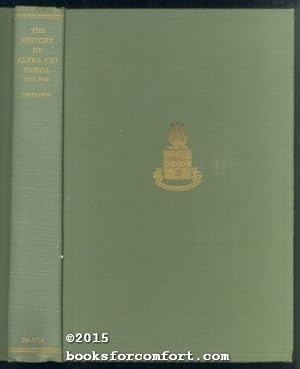 Seller image for The History of Alpha Chi Omega 1885-1948 for sale by booksforcomfort