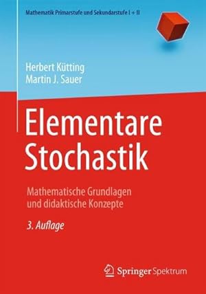 Immagine del venditore per Elementare Stochastik venduto da BuchWeltWeit Ludwig Meier e.K.