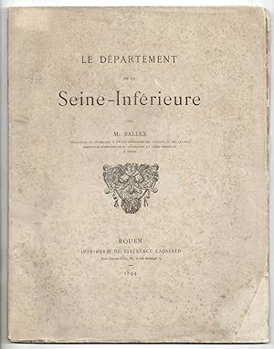 Imagen del vendedor de Le Dpartement de la Seine-Infrieure a la venta por MAGICBOOKS