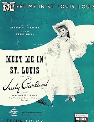 Seller image for MEET ME IN ST. LOUIS, LOUIS (Sheet Music) from the MGM film for sale by Randall's Books