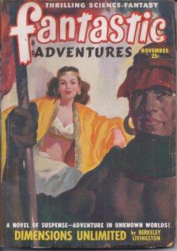 Seller image for FANTASTIC ADVENTURES: November, Nov. 1948 for sale by Books from the Crypt