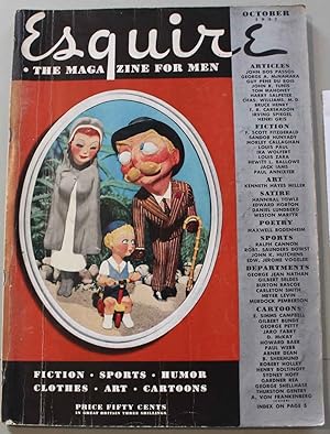 Esquire, the magazine for men. Vol. VIII, October 1937. Contiene "The Guest in room nineteen" di ...
