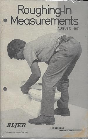 Eljer Roughing-In Measurements: August, 1987
