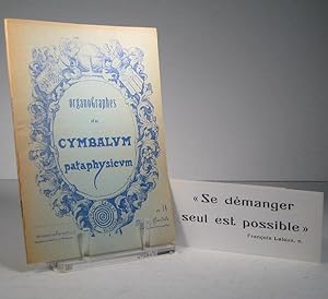 OrganoGraphes du Cymbalum pataphysicum. No. 14