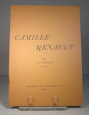 Seller image for Camille Renault for sale by Librairie Bonheur d'occasion (LILA / ILAB)