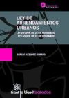 Image du vendeur pour Ley de Arrendamientos Urbanos mis en vente par AG Library