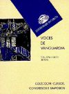 Bild des Verkufers fr Voces de vanguardia zum Verkauf von AG Library