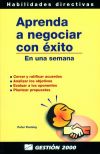 Seller image for Aprenda a negociar con xito en una semana for sale by AG Library