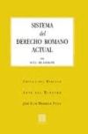 Image du vendeur pour SISTEMA DE DERECHO ROMANO ACTUAL. mis en vente par AG Library