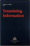 Imagen del vendedor de Translating Information a la venta por AG Library