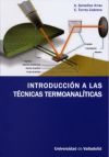 Bild des Verkufers fr Introduccin a las tcnicas termoanalticas zum Verkauf von AG Library