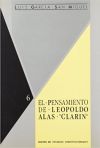 Imagen del vendedor de El pensamiento de Leopoldo Alas 'Clarn' a la venta por AG Library