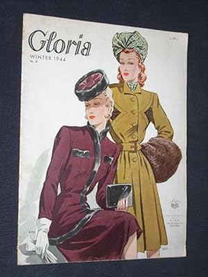 Bild des Verkufers fr Gloria, No. 81, Winter 1944 [Katalog fr Damenmode] zum Verkauf von Fast alles Theater! Antiquariat fr die darstellenden Knste