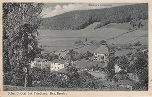 Schmidtsdorf bei Friedland, Bez. Breslau. Beuchler's Sanatorium.