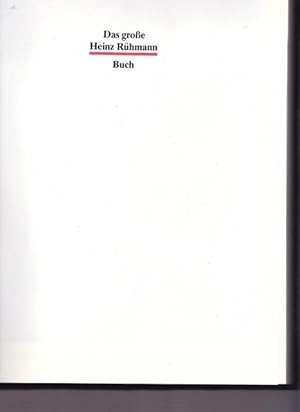 Bild des Verkufers fr Das groe Heinz Rhmann Buch. zum Verkauf von Ant. Abrechnungs- und Forstservice ISHGW