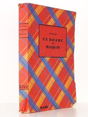 Imagen del vendedor de Un drame du maquis a la venta por Librairie du Cardinal