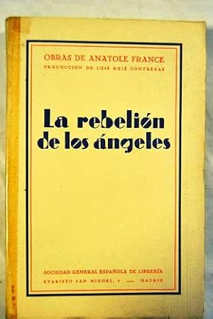 Imagen del vendedor de La rebelin de los angeles a la venta por Alcan Libros