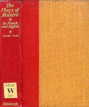 Seller image for THE PLAYS OF MOLIERE IN FRENCH, VOL. III, 1662-1664 for sale by Le-Livre