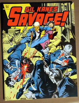 Imagen del vendedor de GIL KANE'S SAVAGE! Magazine #1 (March 1982; Comics Fanzine); "Return of the Half-Man" Cover; a la venta por Comic World