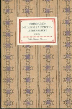 Bild des Verkufers fr Die Missbrauchten Liebesbriefe Novelle zum Verkauf von Leipziger Antiquariat