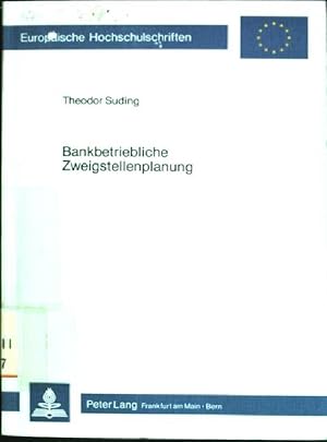 Imagen del vendedor de Bankbetriebliche Zweigstellenplanung: ein entscheidungsorientierter Beitrag zur Ermittlung der betriebswirtschaftl. Konsequenzen e. Erweiterung d. bankbetriebl. Zweigstellennetzes. Europische Hochschulschriften: Reihe 5, Volks- und Betriebswirtschaft; Bd. 412 a la venta por books4less (Versandantiquariat Petra Gros GmbH & Co. KG)