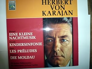 Herbert von Karajan eine kleine nachtmusik kindersinfonie les presludes die moldau emi electrola