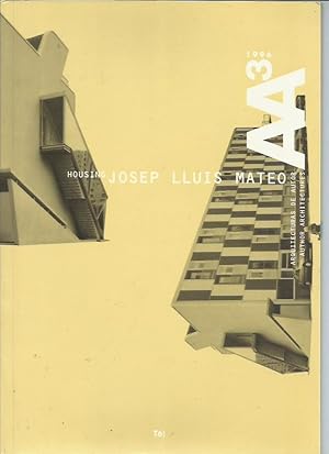 Image du vendeur pour Jose Lluis Mateo: Housing (AA3, 1996: Arquitecturas de Autor / Author Architectures) mis en vente par Bookfeathers, LLC