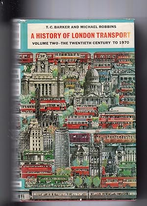 Bild des Verkufers fr A History of London Transport 2 Volumes zum Verkauf von Browsers Books