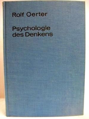 Bild des Verkufers fr Psychologie des Denkens. zum Verkauf von Antiquariat Harry Nimmergut