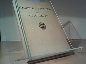 Seller image for Herbert Spencer. 5. Auflage. Mit Bildnis. for sale by Eichhorn GmbH