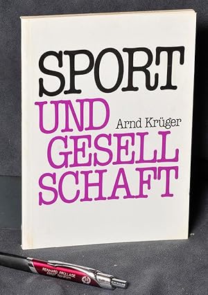 Imagen del vendedor de Sport und Gesellschaft a la venta por Antiquariat Hoffmann