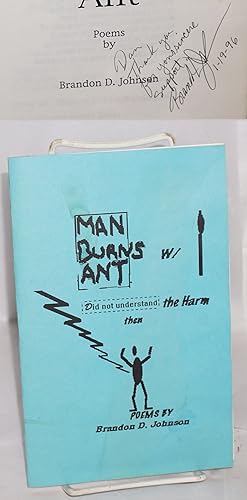 Man burns ant: poems
