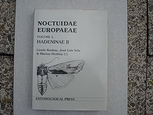 Bild des Verkufers fr Noctuidae Europaeae, Volume 5 Hadeninae II zum Verkauf von mneme