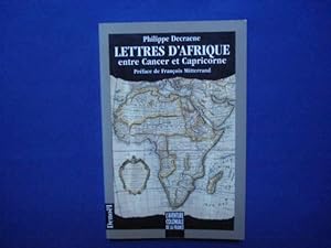 Lettres d'Afrique entre Cancer et Capricorne