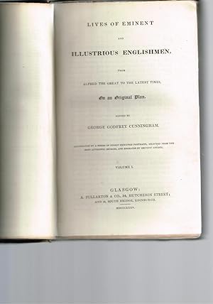 Lives of Eminent and Illustrious Englishmen. On an Original Plan. Volume 1.2.3.4.&5.