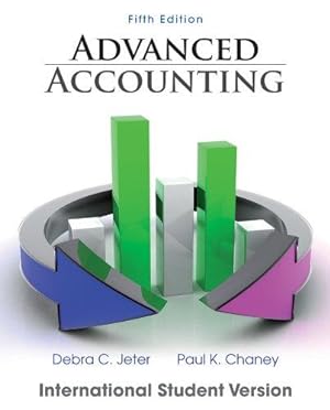 Advanced Accounting: International Student Version.