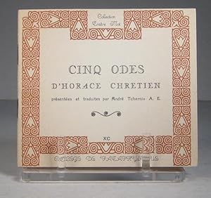 Cinq odes d'Horace chrétien