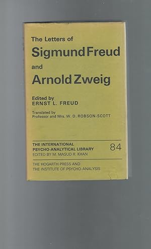 Image du vendeur pour The Letters of Sigmund Freud and Arnold Zweig (International Psycho-Analytical Library, No. 84) mis en vente par Dorley House Books, Inc.