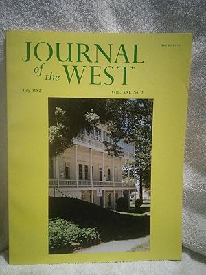 Imagen del vendedor de Journal of the West a la venta por Prairie Creek Books LLC.