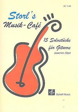 Bild des Verkufers fr Storl's Musik-Caf, fr Gitarre : 15 Solostcke fr Gitarre. Schwierigkeit: leicht bis Mittelstufe zum Verkauf von AHA-BUCH GmbH