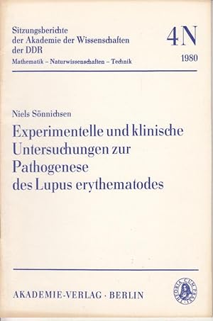 Experimentelle und klinische Untersuchungen zur Pathogenese des Lupus erythematodes