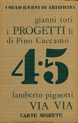 I Progetti di Pino Caccamo. Via Via